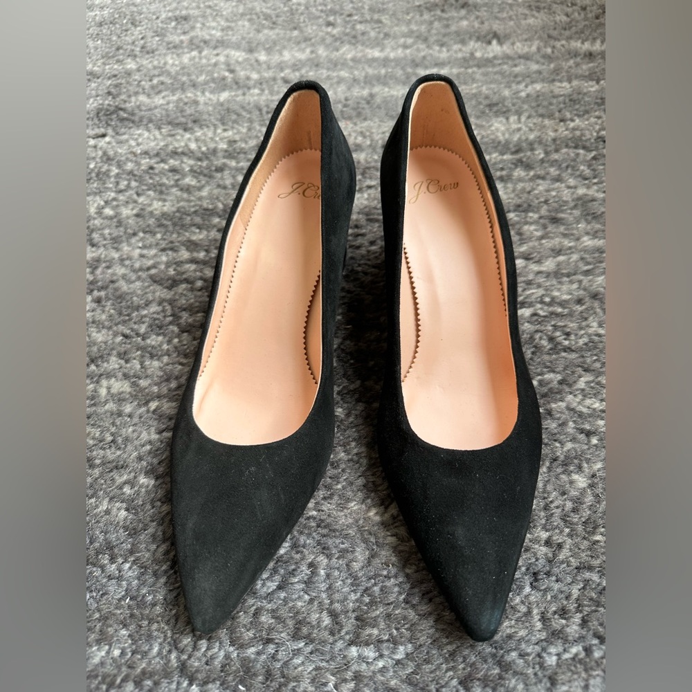 JCrew Suede Pumps